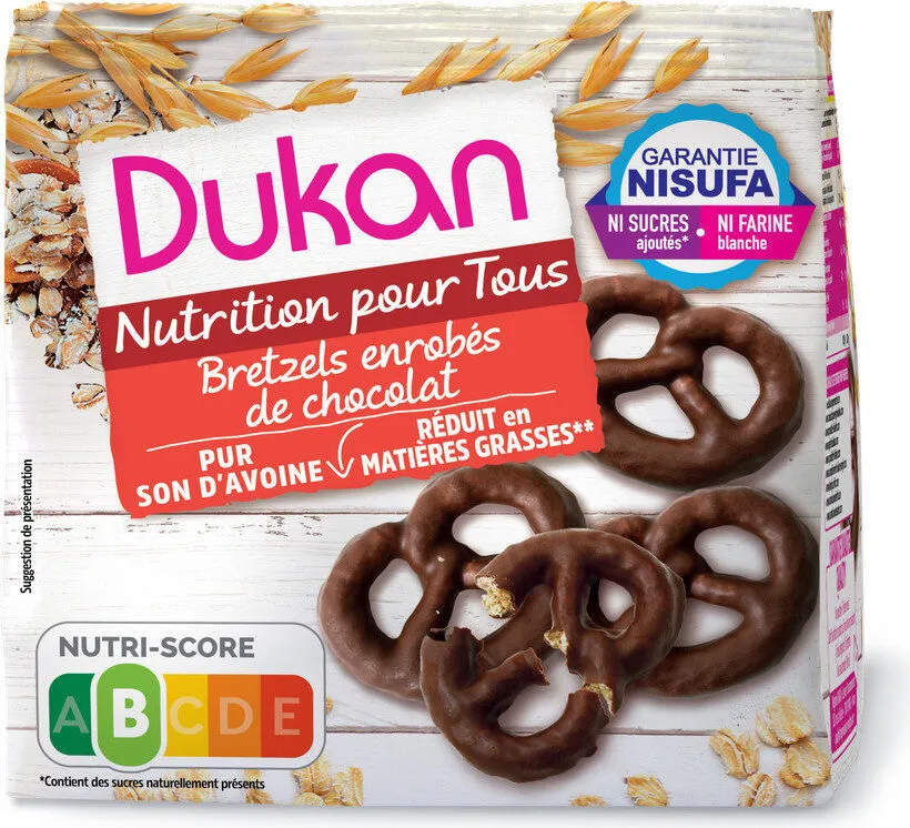 Bretzels enrobés de chocolat