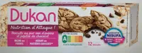 Biscuits au pur son d'avoine aux pépites de chocolat