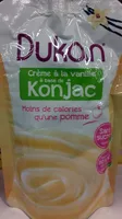 Crème à la vanille à base de konjac