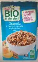 Granola abricot cannelle gingembre bio