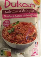 Noodles de Konjac à la bolognaise