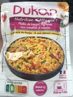 Paella de konjac crevettes et moules