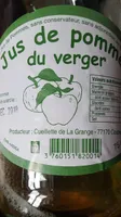 Jus de pommes du verger