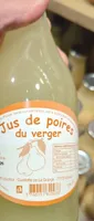 Jus de poires du verger