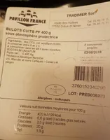 Boulot cuits 400g