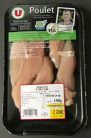6 aiguillettes de poulet blanc