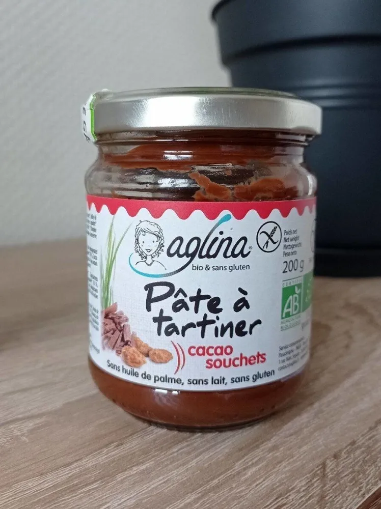 Pâte à tartiner cacao souchets