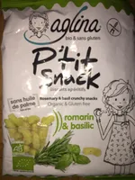 P’tit snack - Biscuit apéritifs romain & basilic