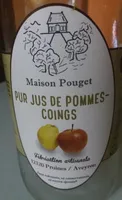 Pur jus de pommes coings