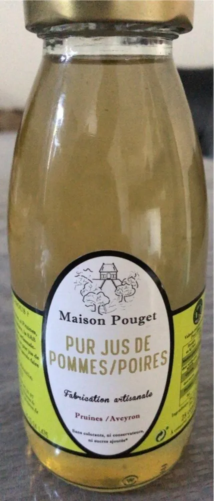 Pur jus pommes poires