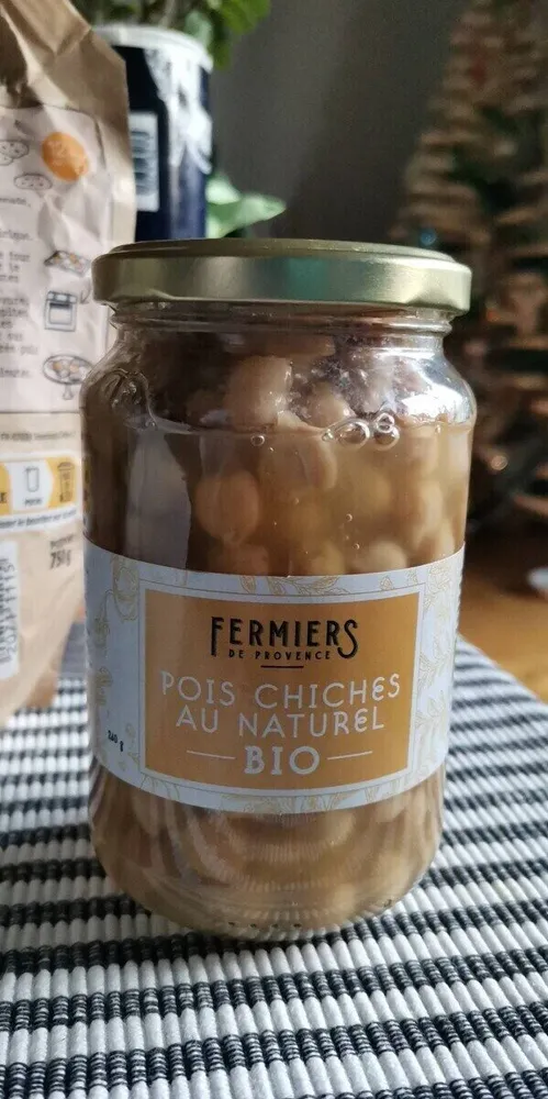 Pois chiches au naturel