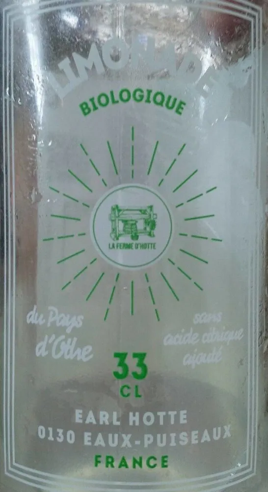 Limonade du pays d'Othe