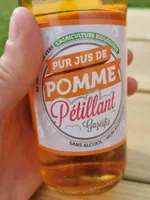 Pur jus de pomme petillant