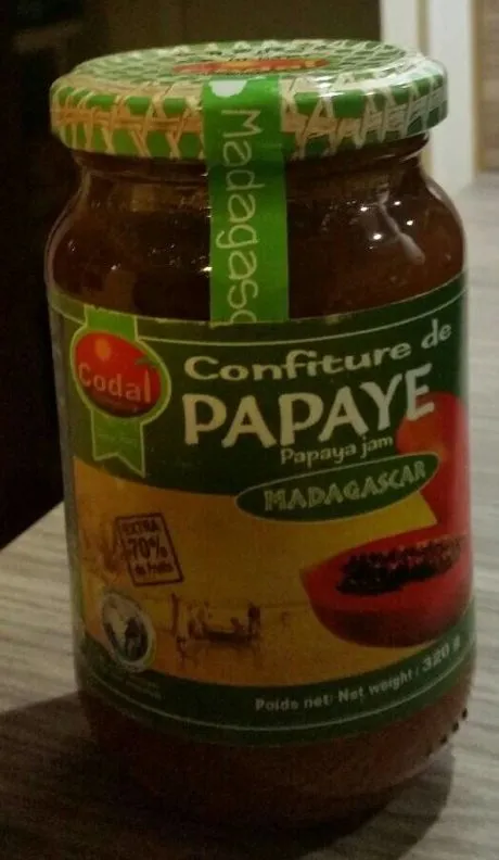 Confiture de papaye