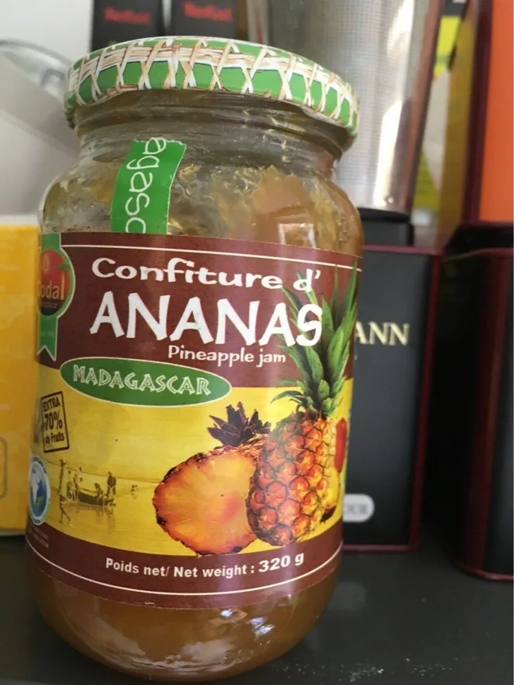 Confiture ananas