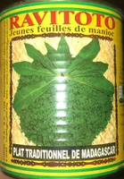 Jeunes feuilles de manioc