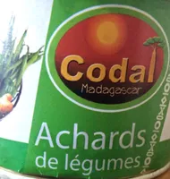 Achards de légumes