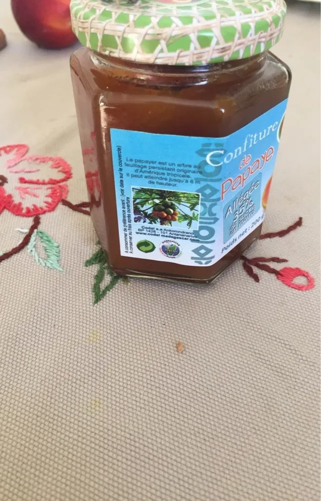 Confiture de papaye