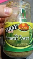 Pâte de piment vert, sakay gasi