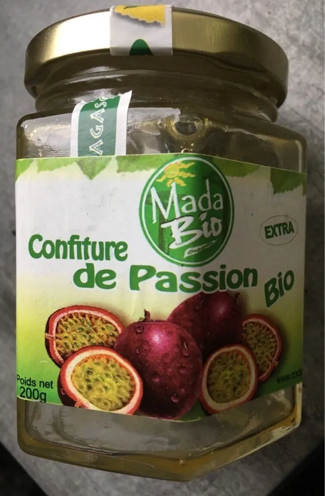 Confiture de passion bio