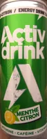 Activ drink menthe citron