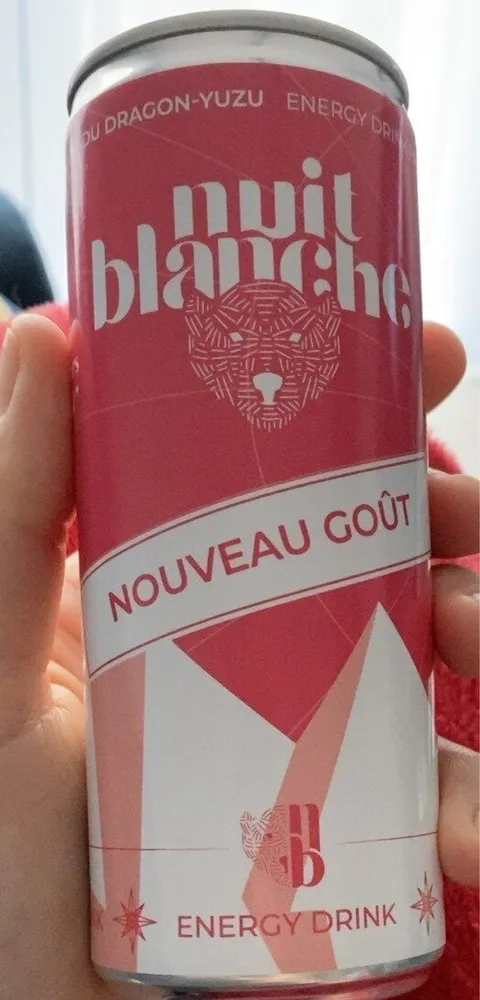 Energy drink fruit du dragon