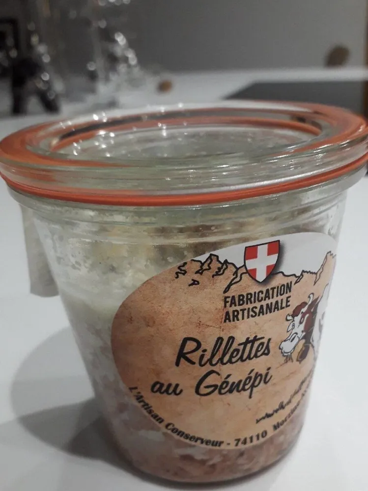 Rillettes de porc au Genepi