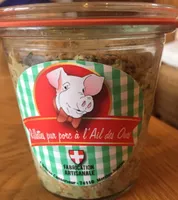 Rillettes pur porc à l’ail des ours