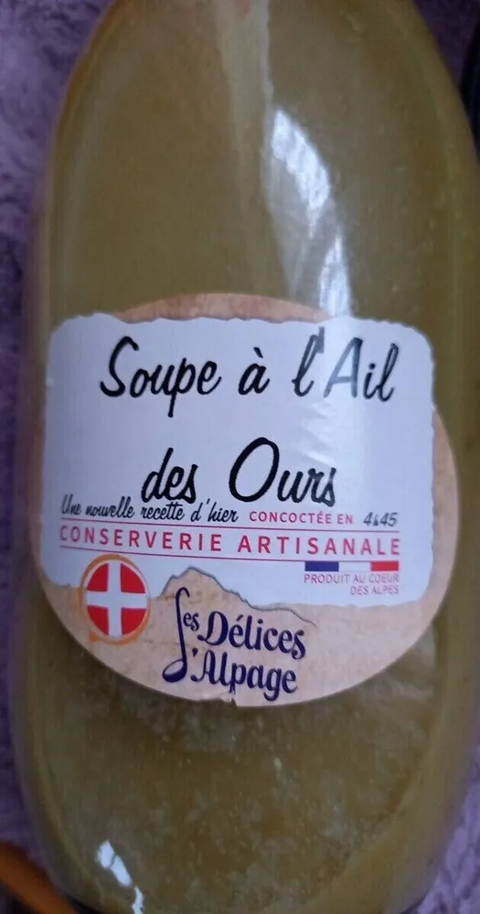 Soupe à l'aïl des ours