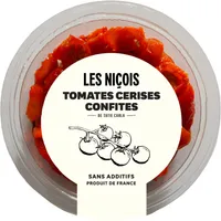 Tomates cerises confites