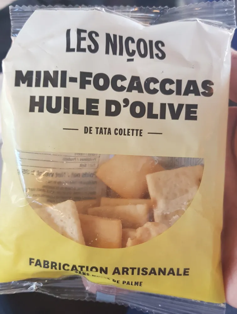 Mini-Focaccias Huile d'olive