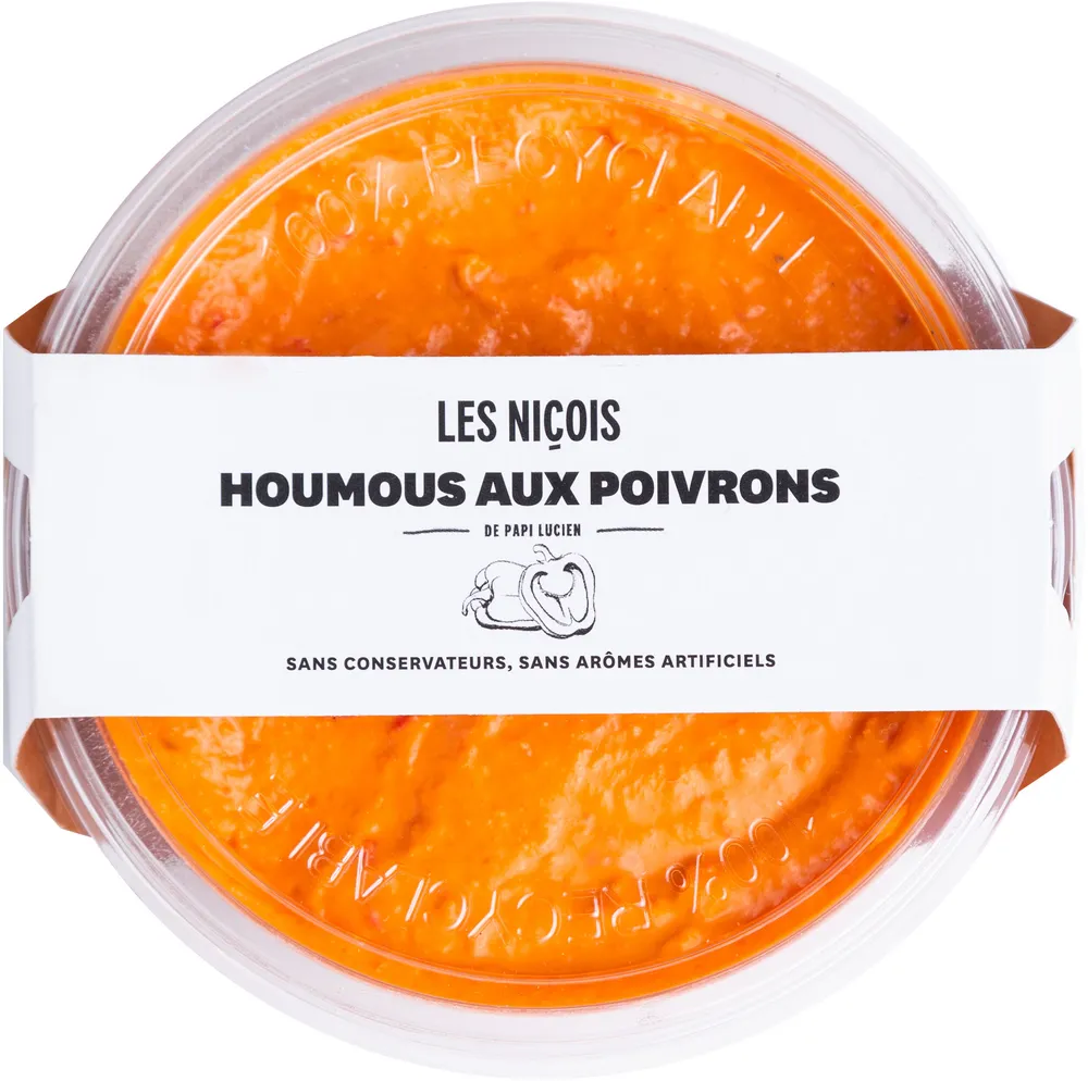 Houmous aux poivrons