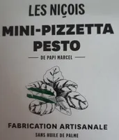 Mini pizzetas pesto