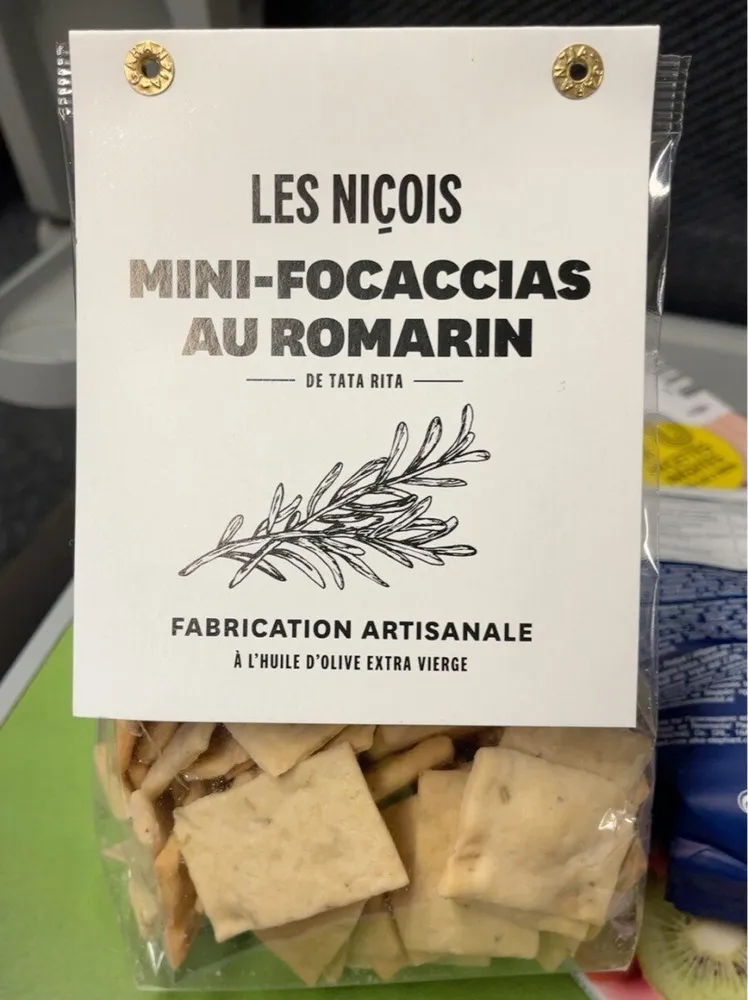 Mini focaccias romarin