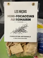 Mini focaccias romarin