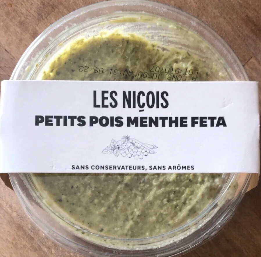 Petits pois menthe feta