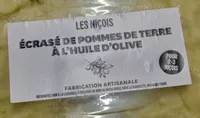 Écrasé de pommes de terre huile d olive
