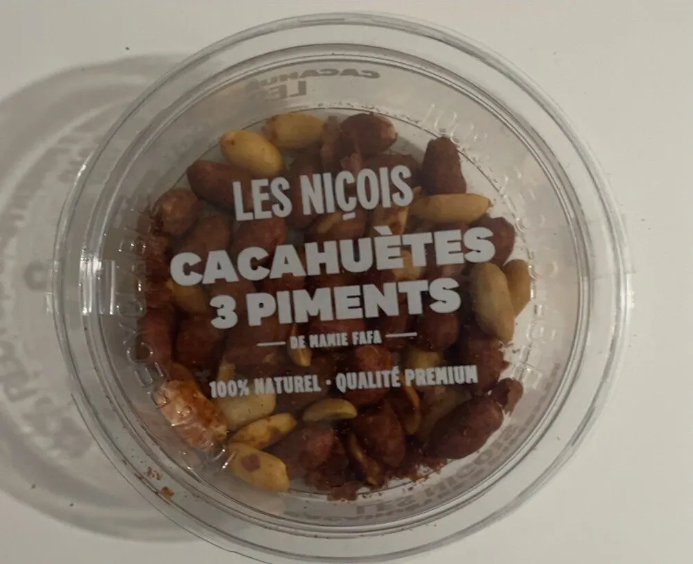 Cacahuètes 3 piments