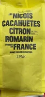 Cacahuètes citron romarin