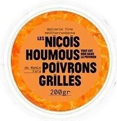 Houmous poivrons grillés