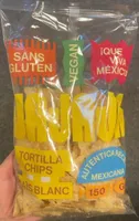 Tortilla chips maïs blanc