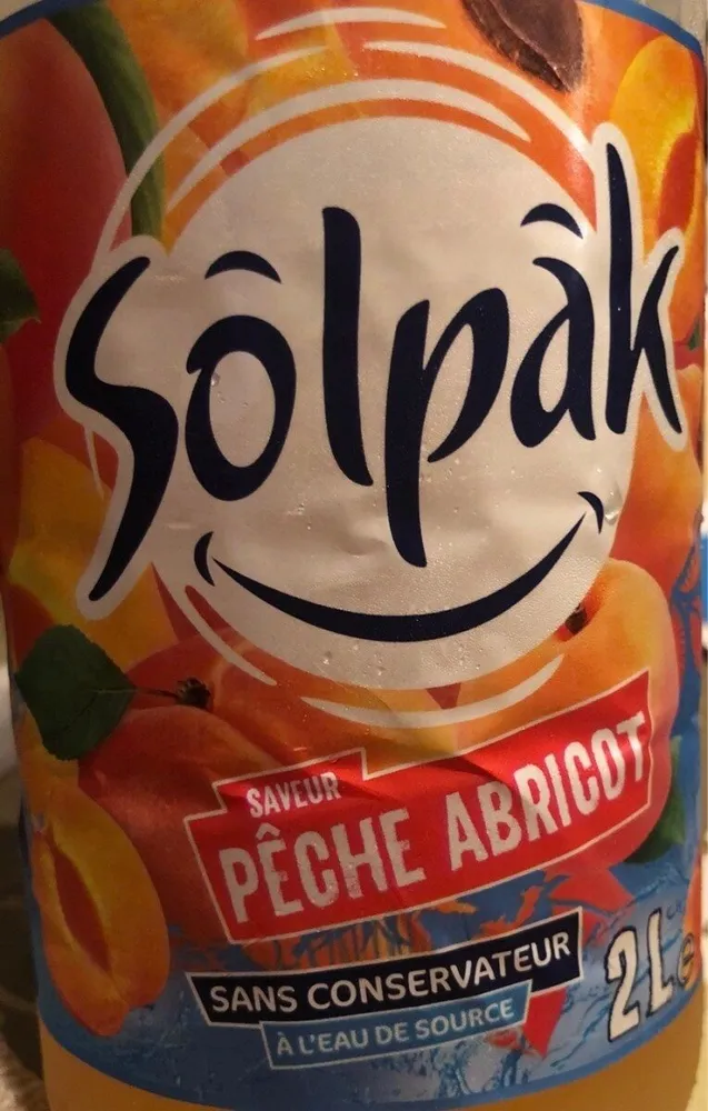 Solpâk pêche abricot