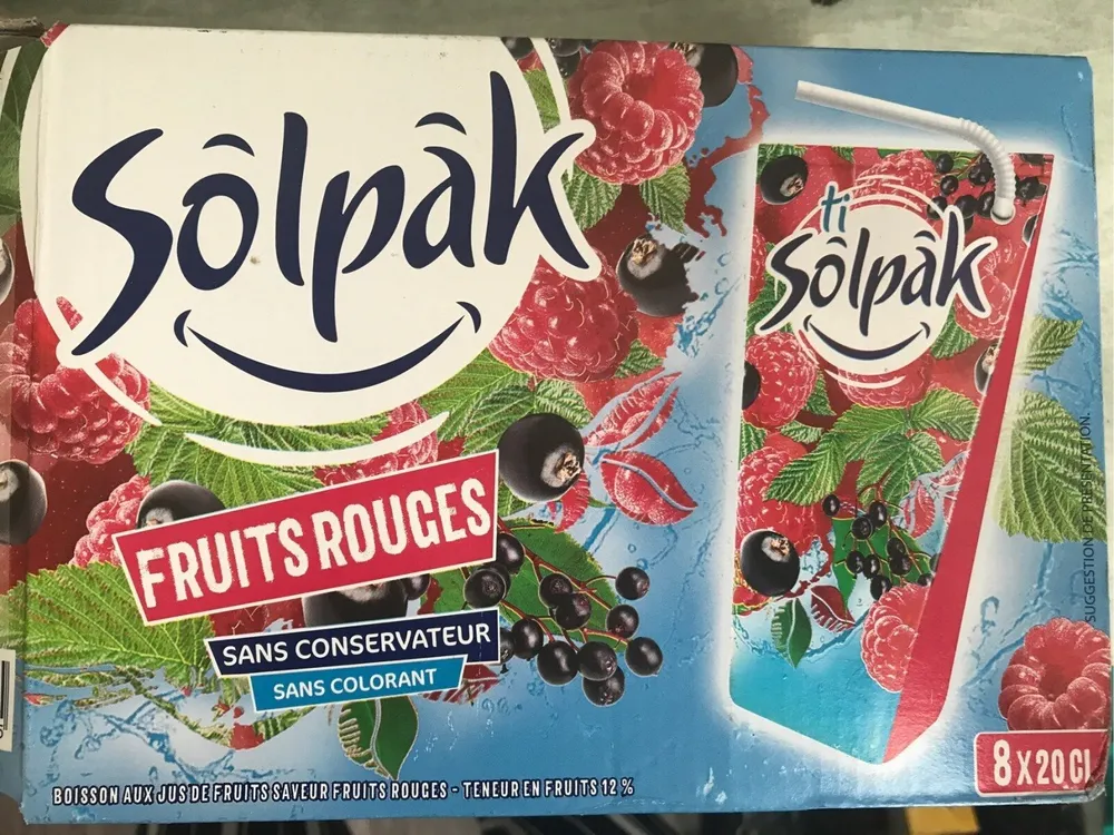 Solpak Fruits Rouges