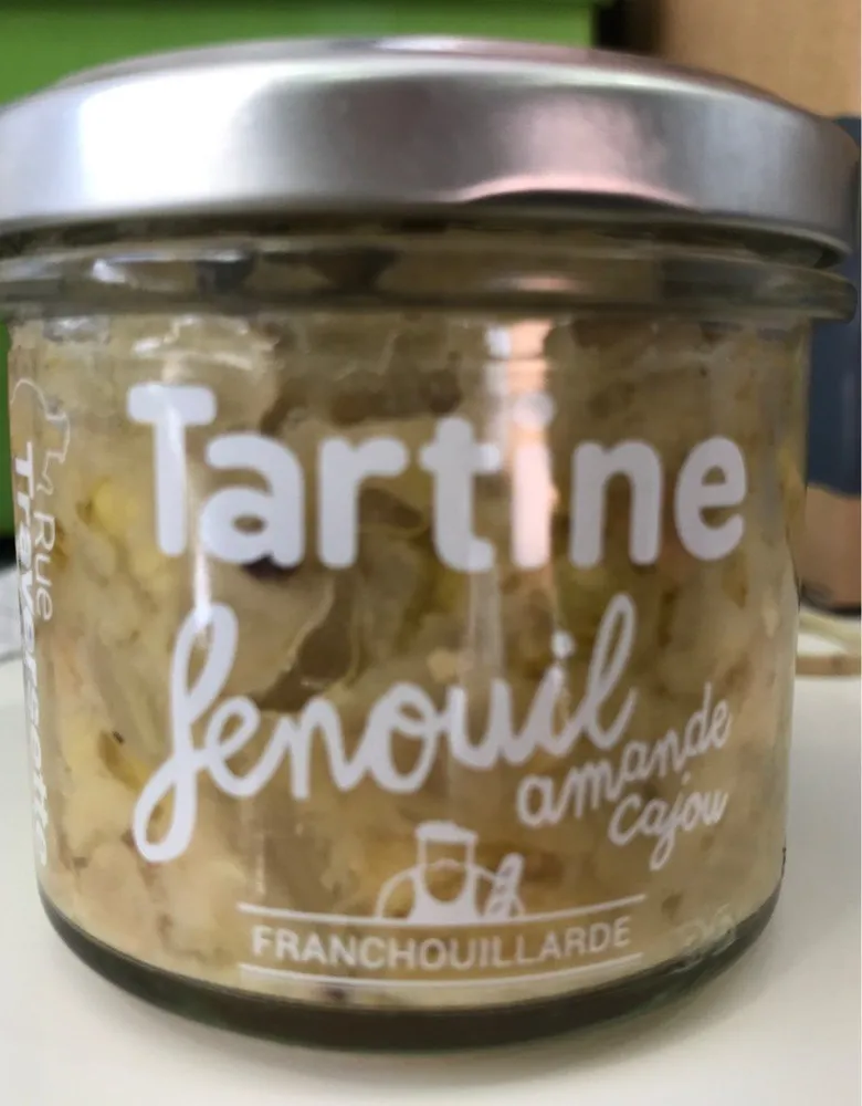 Tartine Fenouil amande cajou