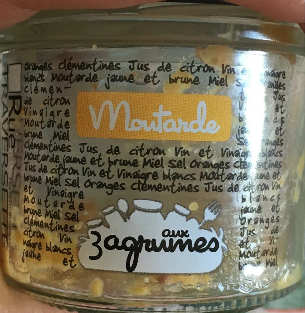 Moutarde aux trois agrumes