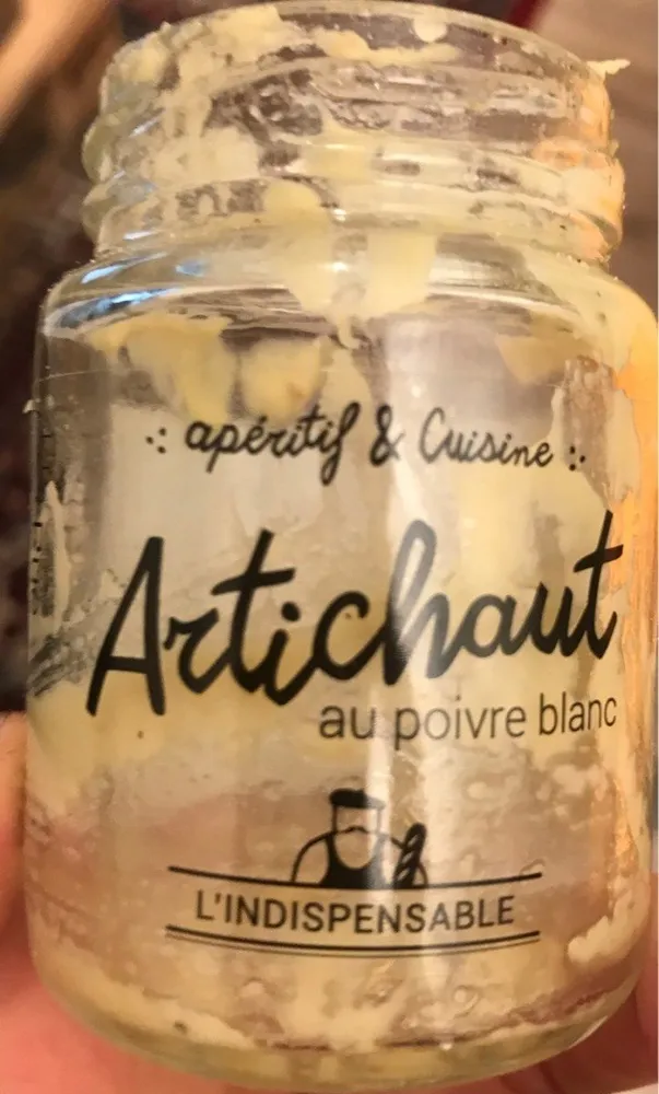Artichaut au poivre blanc