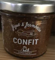 Figue & Framboise CONFIT Condiment recette originale