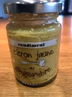 Citron jaune au gingembre