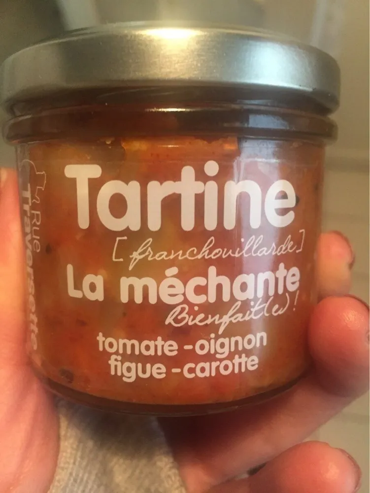 Tartine tomate oignon