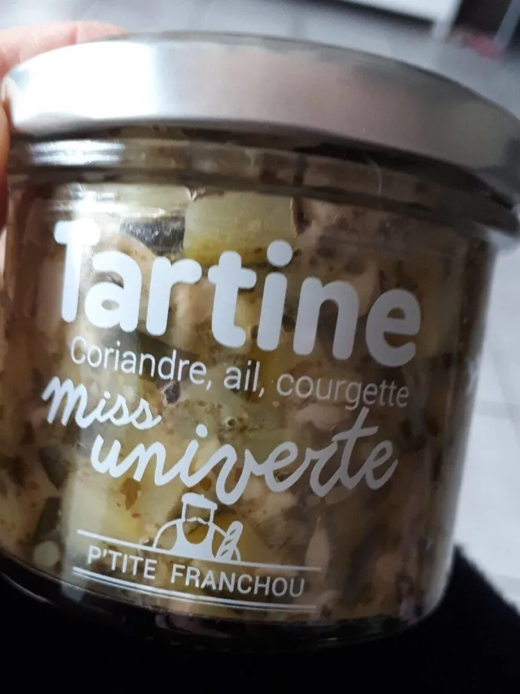 Tartine miss univerte